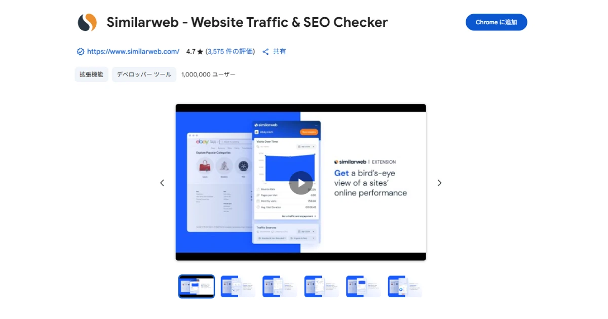 Similarweb - Website Traffic & SEO Checker
